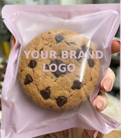 Sacs d'emballage individuels pour pâtisseries, biscuits et gâteaux, en plastique laminé transparent de qualité alimentaire, imprimés sur mesure et thermoscellables