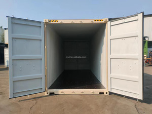 Conteneur de stockage à double porte résistant aux intempéries 20HQ |   Accès au tunnel High Cube de 9'6'' - Product Image 4