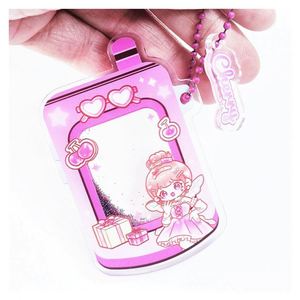 <b>Customized</b> <b>Keychain</b> Cartoon Cute Personality Transparent Acrylic <b>Keychain</b> Double Side Acrylic <b>Keychain</b> Charm - Product Image 1