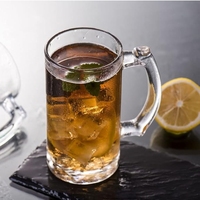 Chopes à bière lourdes, chopes en verre de 16 oz avec poignée, verres à bière de 500 ml, verres à boire pour la bière
