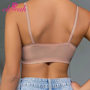 Compra ropa interior femenina de realce al por mayor, sujetador de talla grande para mujer, <span class=keywords><strong>sujetadores</strong></span> sin costuras para mujer, sujetador cómodo para dormir, Bralette - Product Image 2