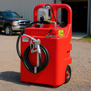 Réservoir de carburant portable Vevor 120 litres avec pompe électrique et tuyau pour le transfert de carburant - Product Image 2