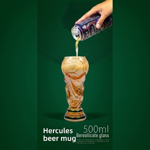 Chope à bière en cuivre au design créatif Héracule pour le football, idéale pour les bars et les cadeaux d'affaires - Product Image 6