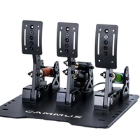 Pédales de frein hydrauliques CAMMUS LC100 en alliage d'aluminium avec capteur de pression 200 kg pour simulateur de course et jeux de simulation