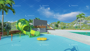 CMWaterparks Diseña <span class=keywords><strong>Equipos</strong></span> de Juegos Acuáticos de Fibra de Vidrio, Tobogán Acuático de Fibra de Vidrio Más Popular - Product Image 5