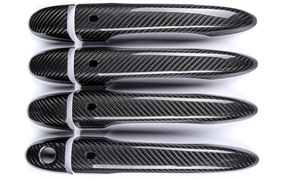 มือจับ/คันโยกประตูภายนอกคาร์บอนไฟเบอร์แบบแห้ง สำหรับ Ghibli Quattroporte Levante พร้อมผิวเคลือบเงาสำหรับการติดตั้ง - Product Image 2