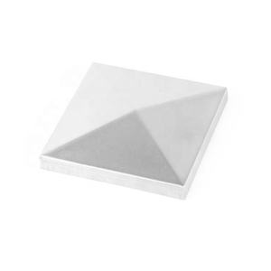 Capuchons de poteaux de clôture en aluminium durable et sans décoloration Cadre en bois imperméable en <span class=keywords><strong>acier</strong></span> inoxydable pour accessoires et quincaillerie de clôture - Product Image 1