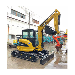Mejor Precio, Mini Excavadora Usada Caterpillar 303.5 de 3.5 Toneladas, Oruga Japonesa con Motor y Caja de Cambios para Uso Doméstico - Product Image 1