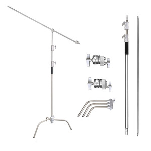Soporte <span class=keywords><strong>de</strong></span> acero inoxidable para estudio fotográfico, pata <span class=keywords><strong>de</strong></span> película mágica, a prueba <span class=keywords><strong>de</strong></span> desgaste, para fotografía - Product Image 2