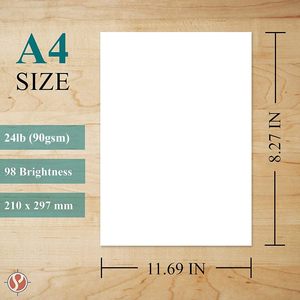 <span class=keywords><strong>A4</strong></span> Premium carta bianca brillante 210X297mm 70gsm <span class=keywords><strong>A4</strong></span> carta copia 80gsm <span class=keywords><strong>A4</strong></span> carta da stampa 500 fogli Per confezione - Product Image 5