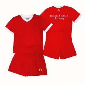 Set seragam sepak bola anak dewasa, 100% poliester bendera sepak bola - Product Image 5