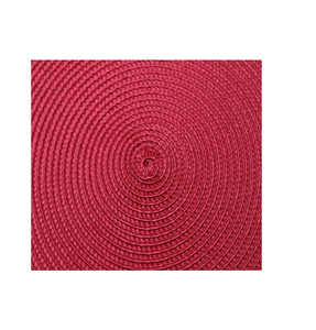 Christmas Sunflower Classic Eco-Friendly PP <b>Plastic</b> Round Woven 4-Piece Placemat Set for <b>Table</b> Decor EM45 Round Placemat EM45 - Product Image 3