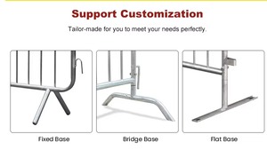 Concerto su strada eventi sportivi barricate pannello di recinzione/controllo della folla barriera di recinzione pannello/recinzione temporanea per pedoni - Product Image 6