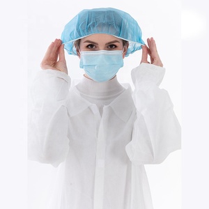 Gorros Desechables de Polipropileno No Tejido, con Elástico, Antipolvo, para la Industria Alimentaria, <span class=keywords><strong>Precio</strong></span> de Fábrica - Product Image 3