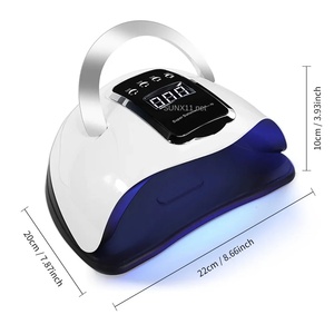 Lampe de séchage UV LED professionnelle SUN X11 MAX 280W avec capteur automatique pour manucure, machine à vernis gel, prise EU, alimentation électrique, en plastique - Product Image 2