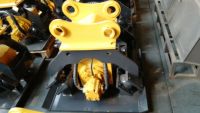 Compacteur de sol vibrant hydraulique pour grande pelle mécanique, utilisation routière, marque MONDE, garantie 1 an