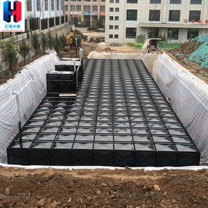 Réservoir d'<span class=keywords><strong>eau</strong></span> souterrain en acier inoxydable HuiHeng avec pompe 1000L/heure Garantie 1 an Soudé et boulonné - Product Image 3