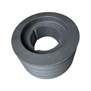 Standard Tapered Sleeve V-Belt <b>Pulley</b> 132-1 B-Type 50 Mm Pitch Diameter Cast Iron Fan Drive <b>Wheel</b> - Product Image 1