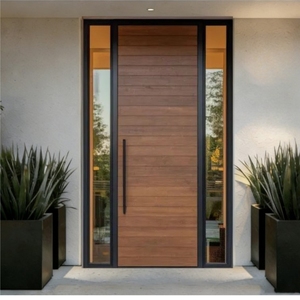 Puerta de Entrada de Doble Hoja ALUFRONT con Certificación NFRC, Diseño de Ahorro Energético para Complejos Residenciales y Comunidades Vecinales - Product Image 5