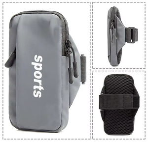 Brassière de sport personnalisée pour téléphone, sac de poignet en néoprène imperméable, sac de bras pour la course à pied, fitness en plein air, compatible avec le jogging, style tendance - Product Image 5