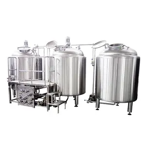 300l Brewery Equipment 100L 200L 300L Mini Micro Craft Beer Mash Tun Brewing Brewery Equipment Fermentation Tanks For Restaurant Pub Sus304/red Copper