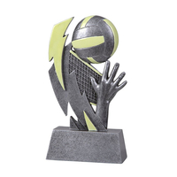 Trofeo de Voleibol de Resina WeiVista, Grabado Personalizado, Premio al por Mayor para Ganadores de Torneos