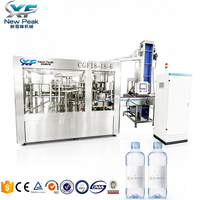 Nouvelle ligne de production de remplissage d'eau automatique Peak 8000BPH, machine de remplissage de bouteilles d'eau de 300-1500 ml, ligne de production d'eau en bouteille