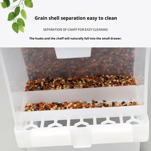 Tự động PP/ABS/PS trung chuyển cho cockatiels và lovebirds chống tràn chống giật gân chim hộp thực phẩm bán buôn - Product Image 2