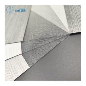 Tissu écologique de stores de fenêtre de moteur de rideau électrique moderne pour la décoration de rouleau de fenêtre - Product Image 4