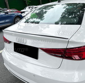 สปอยเลอร์หลังสำหรับ Audi A3 S3 8V Sedan ปี 2014-2020 ชุดแต่งสปอยเลอร์ฝากระโปรงท้ายรถยนต์ อุปกรณ์ตกแต่งรถยนต์ ชุดแต่งสปอยเลอร์ฝากระโปรงท้าย - Product Image 5