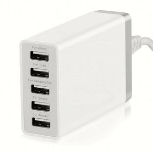 2026 Handy-Ladegerät Smart-Technologie 5-Port USB Reise-Wandladegerät für <span class=keywords><strong>PhoneX</strong></span>/8/7/6s/Plus und mehr - Product Image 2
