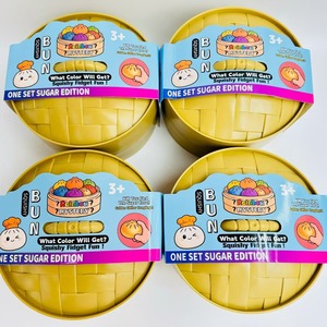 Cross-border Extra-large Steamed Bun Simulation <b>Squeeze</b> Toy Prank Stress-relief Expression Colorful Decompression Flour <b>Ball</b> - Product Image 3