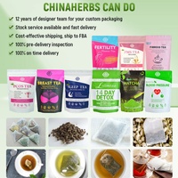 Té Adelgazante Chinaherbs Best Slim Tea Body Fit, 28 Días, Quemador de Grasa, Productos para el Metabolismo, Té Adelgazante para Pérdida de Peso