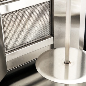 Machine de fabrication de produits carnés de table à 4 brûleurs, à gaz, pour poulet et shawarma, fournie directement par l'usine - Product Image 6