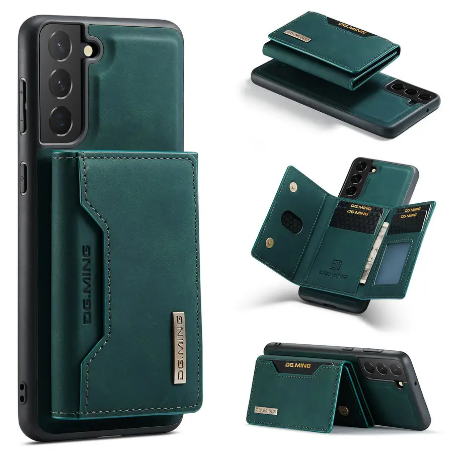 3 in 1 Detachable Wallet Flip Cards Case for Oneplus Nord 2 N200 With Kickstand Retro Mobile Phone Cover for One plus Nord 2