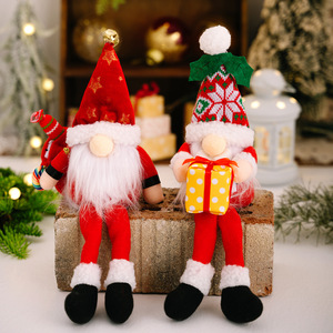 Nouvelle Décoration de Noël 2026 : Elfe Lumineux Rudolph Sans Visage - Product Image 1