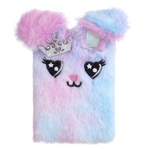 Personnalisé personnaliser couleur jouets A5 dessin animé chat combinaison numéro serrure en peluche <span class=keywords><strong>Secret</strong></span> journal cahier ensemble avec serrure et clé pour - Product Image 3