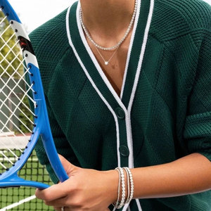 BMOB01 RINNTIN <span class=keywords><strong>Bracciale</strong></span> Tennis in <span class=keywords><strong>Argento</strong></span> <span class=keywords><strong>925</strong></span> con Moissanite 3mm VVS Colore D, <span class=keywords><strong>Bracciale</strong></span> Tennis con Diamanti Moissanite e Certificato GRA - Product Image 3