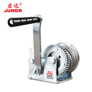 Высококачественная промышленная оцинкованная ручная лебедка - Product Image 4