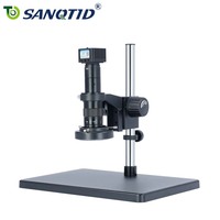 Sanqtid 3-Year Warranty TD-500U3-10A USB3.0 500W Stereo Microscope Camera with 2952*1944 Measurement Audio