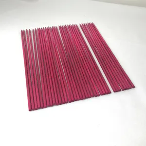 4.0直径红色25厘米竹签用于植物和装饰