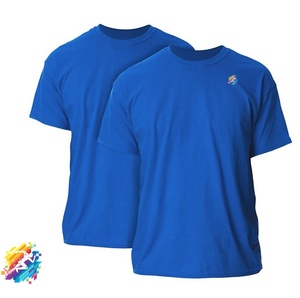 เสื้อยืดเปล่าแขนสั้นคอกลมลำลองสำหรับผู้ชาย ผ้าฝ้าย 100% คุณภาพสูง ขายส่ง รับทำโลโก้ OEM พิมพ์ลายสกรีน - Product Image 6