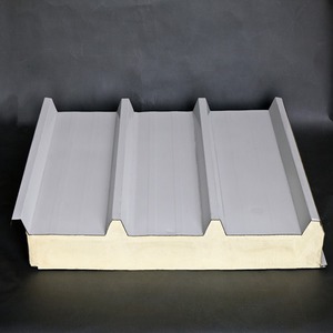 Изолированные Полиуретановые Сэндвич-фасадные панели для холодного хранения PIR крыши и стеновых панелей - Product Image 2