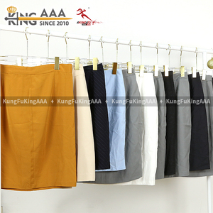 KungFu KingAAA Jupes <span class=keywords><strong>crayon</strong></span> <span class=keywords><strong>taille</strong></span> <span class=keywords><strong>haute</strong></span> pour femmes, couleurs mélangées, d'occasion, en lots, vente en gros, jupes de bureau pour femmes, grandes tailles, en vrac - Product Image 5