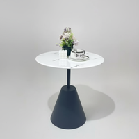 Commandes en gros de meubles : Table basse noire au design moderne avec rangement latéral doré, personnalisable, mobile, décorative, livraison rapide