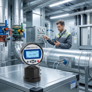 HSIN685 Calibrateur Différentiel Pneumatique Numérique de Référence Manomètre en Acier Inoxydable Précision 0,1% FS OEM HSIN685 Digi - Product Image 1