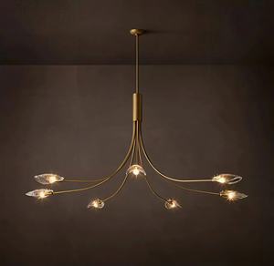 โคมไฟระย้าโลหะระดับไฮเอนด์ทั<span class=keywords><strong>น</strong></span>สมัย โคมไฟระย้าทรงกลม ดีไซ<span class=keywords><strong>น</strong></span>์พิเศษสำหรับห้อง<span class=keywords><strong>น</strong></span>ั่งเล่<span class=keywords><strong>น</strong></span>และห้องรับประทานอาหาร - Product Image 1