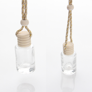 Parfum Mobil, Botol Kaca Kosong Warna-warni, <span class=keywords><strong>Diffuser</strong></span> Parfum Mobil Gantung Kayu - Product Image 3