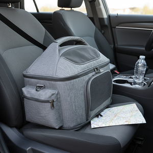 OEM ODM Lüks Evcil Hayvan Spa Taşıma Çantası Havayolu Onaylı Kordonlu Klasik Küçük Hayvan Açık Hava Katlanabilir Seyahat 20kg Kapasiteli - Product Image 1