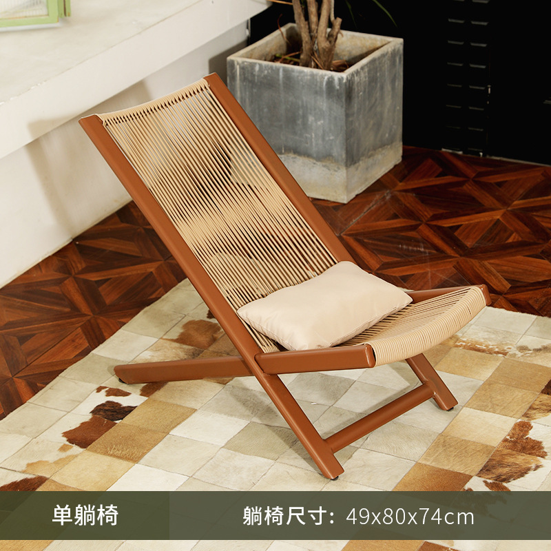 [Sillón reclinable Yunqi] Silla individual con respaldo incluido